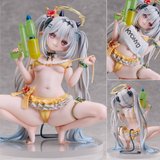 chihiro Illustration "Silver Hair-chan"