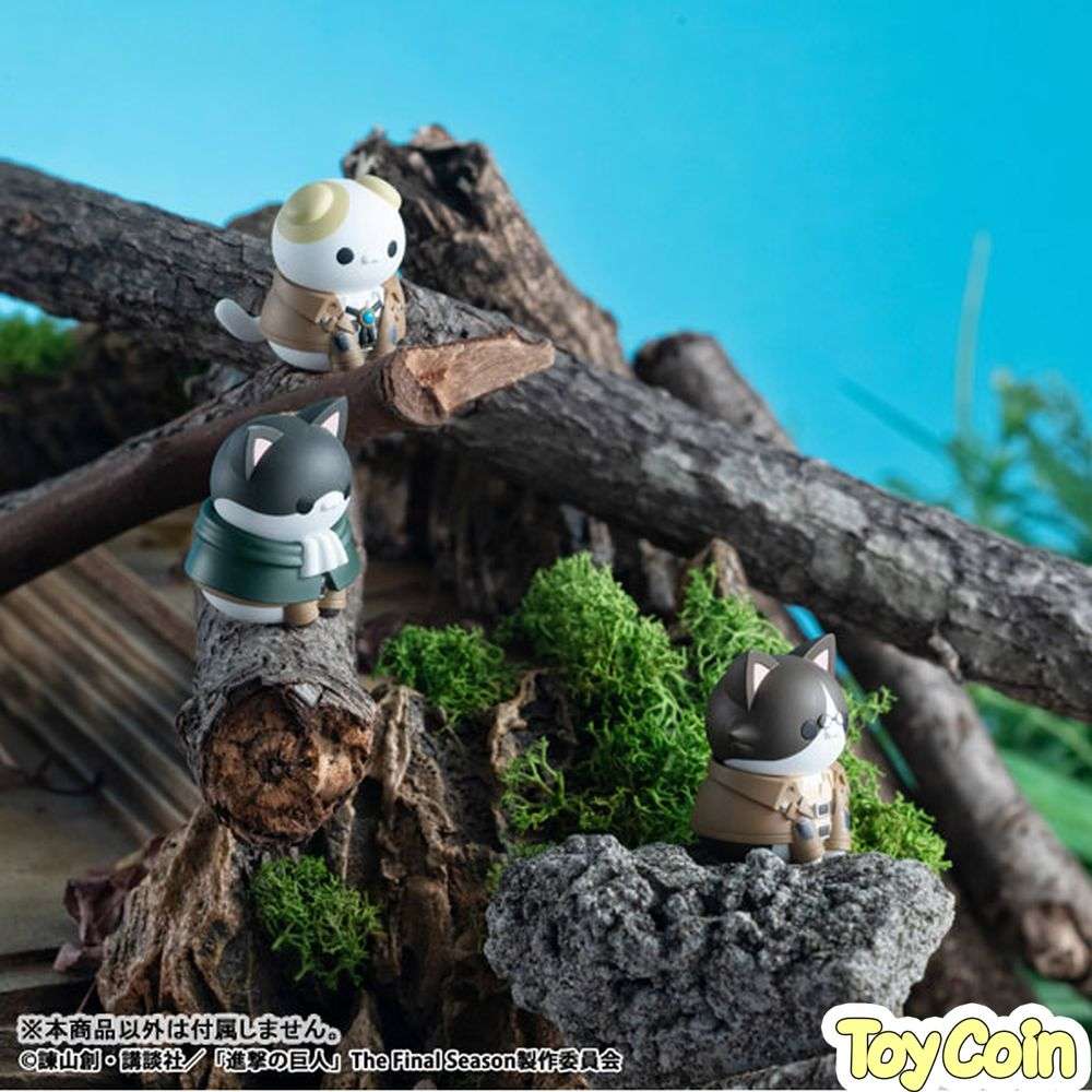 MEGA CAT PROJECT Attack on Titan - Shingeki no Nyanko Survey Corps Group danyan!