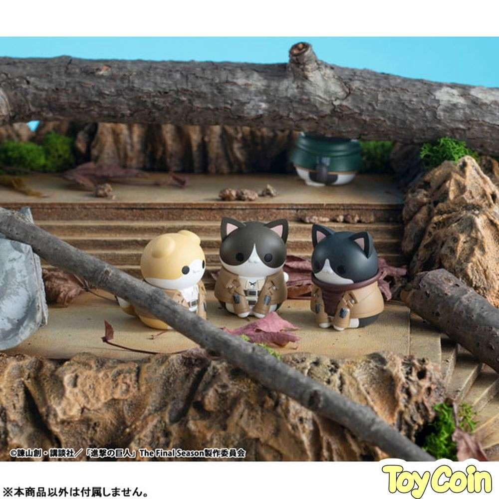MEGA CAT PROJECT Attack on Titan - Shingeki no Nyanko Survey Corps Group danyan!