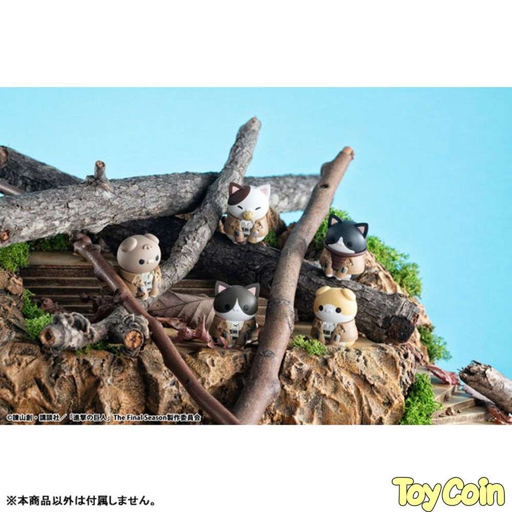 MEGA CAT PROJECT Attack on Titan - Shingeki no Nyanko Survey Corps Group danyan!