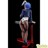 Sakuya Sieglinde Wearing Lapis Lazuli Blue Bunny Costume with Nip Slip Gimmick System