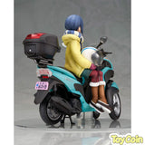 Rin Shima with Three-wheeled Motorcycle