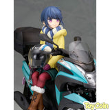 Rin Shima with Three-wheeled Motorcycle