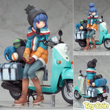 Rin Shima with Scooter