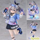 RISE UP+Chibi Cat Series Figure: Silver Wolf Ver.