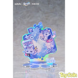 RISE UP+Chibi Cat Series Figure: Silver Wolf Ver.
