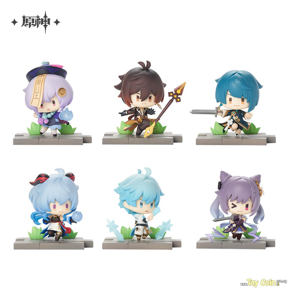 "Genshin Impact" Battle Scene Series Trading Figure Liyue Edition by MIHOYO