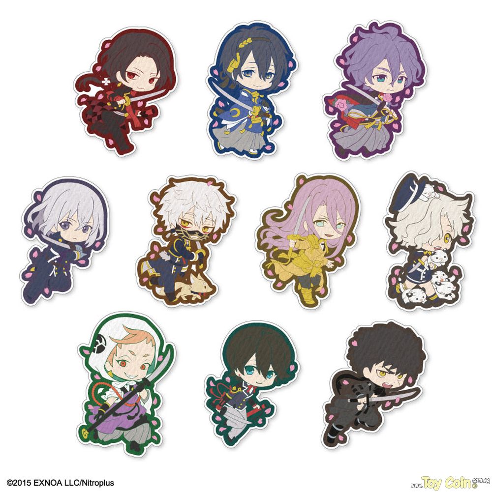 Toy's Works Collection 2.5 Patch "Touken Ranbu -ONLINE-" Vol. 1 Chara-Ani - Shop at ToyCoin