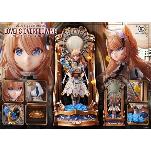 Concept Masterline necomi Original Illustration Love Is Overflowing by Prime 1 Studio - Shop at ToyCoin