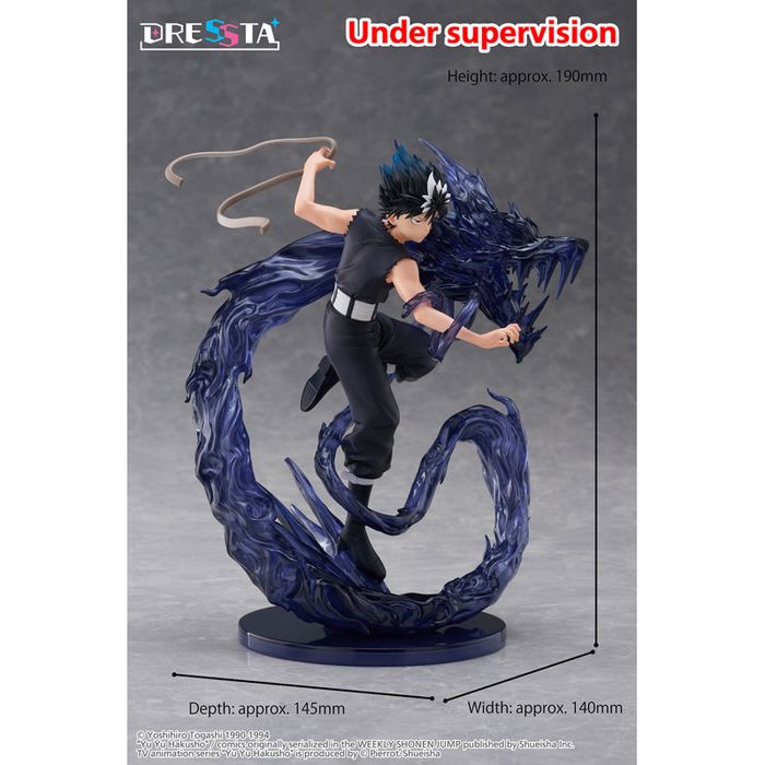 YuYu Hakusho DRESSTA Statue Figure - Hiei by Spiritale - Shop at ToyCoin