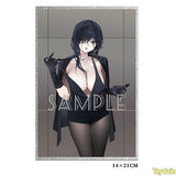 Ishimi Yokoyama Black One-piece Dress Ver. illustration by Bara