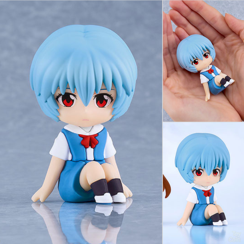 Nendoroid Plus Rei Ayanami Shikinami Rubber Mascot