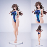 Chizuru Mizuhara Light Blue Line Competition Swimsuit Ver.