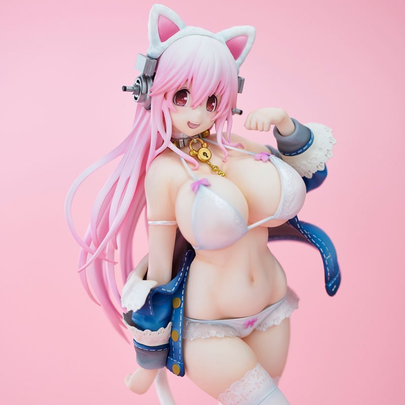 Super Sonico White Cat Ver. by Union Creative - Shop at ToyCoin