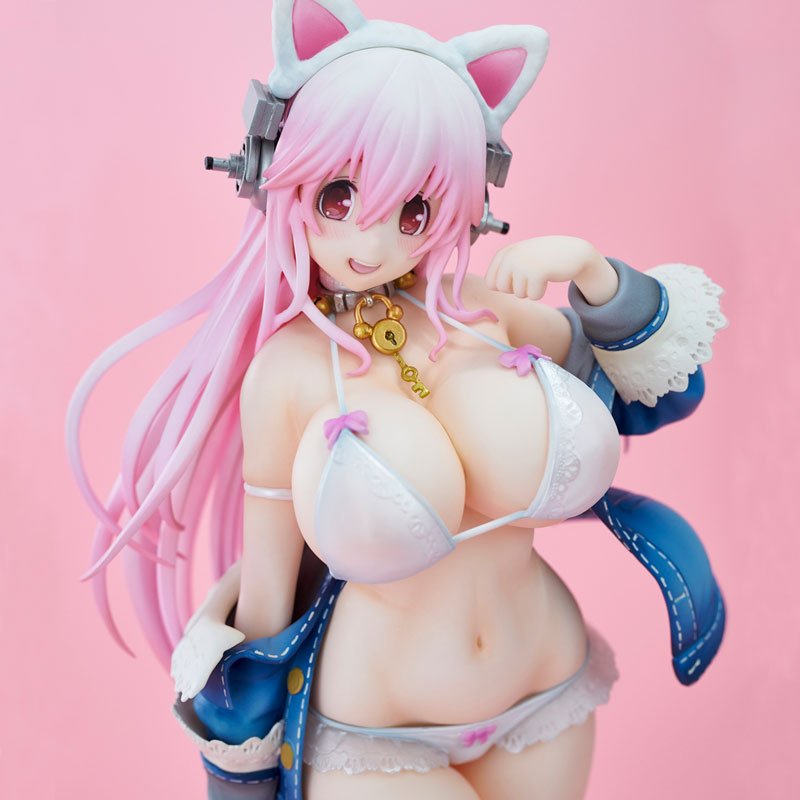 Super Sonico White Cat Ver. by Union Creative - Shop at ToyCoin