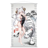 Tiger's Roar Stirs the Wind White Tiger Illustrated by Riko Deluxe Edition