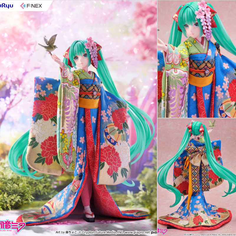 Yoshitoku x F:NEX Hatsune Miku -Japanese Doll- 1/4