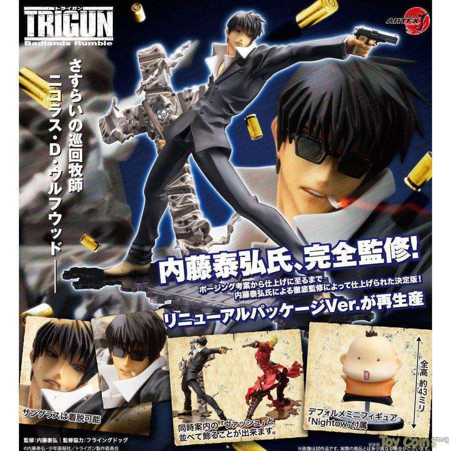 ARTFX J Nicholas D. Wolfwood Renewal Package Ver. by Kotobukiya - Shop at ToyCoin
