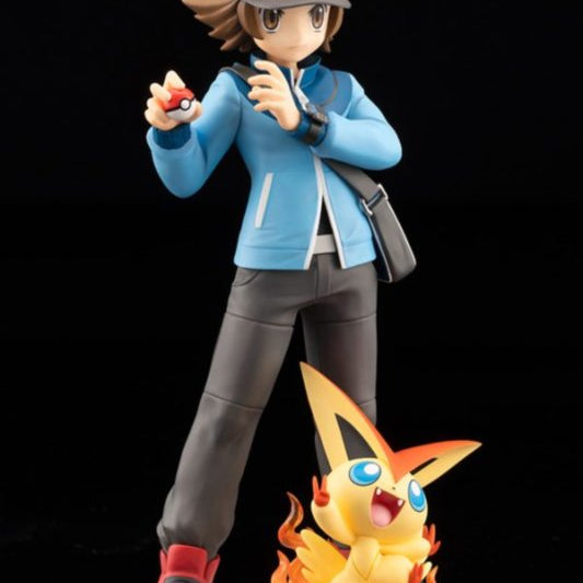 ARTFX J Touya with Victini by  Kotobukiya 4934054066971 ToyCoin