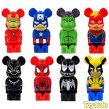 Cleverin Marvel Bearbrick