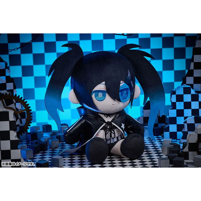 Black Rock Shooter Punipuni Big Plushie by  Solarain 4595316221493 ToyCoin