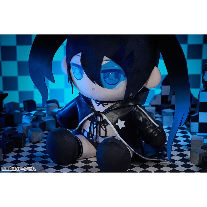 Black Rock Shooter Punipuni Big Plushie by  Solarain 4595316221493 ToyCoin