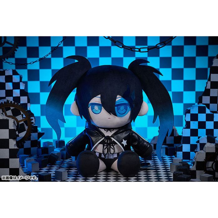 Black Rock Shooter Punipuni Big Plushie by  Solarain 4595316221493 ToyCoin