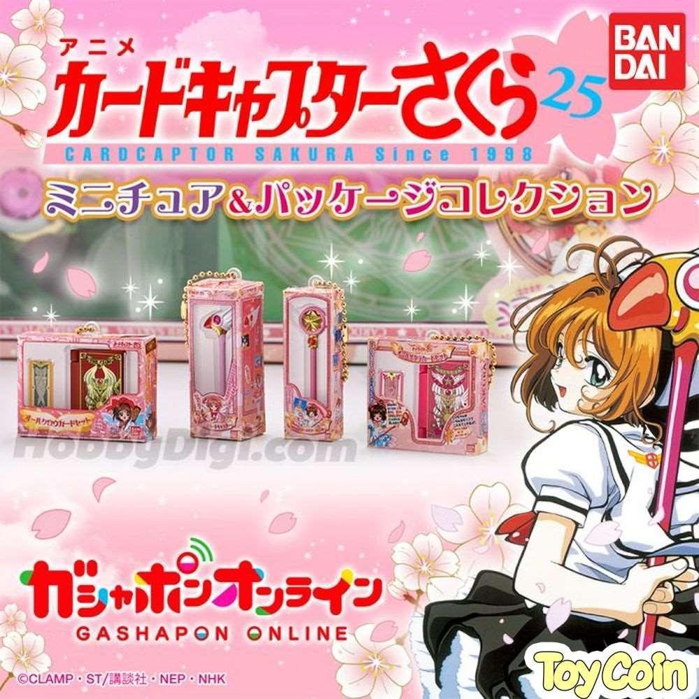 Cardcaptor Sakura Miniature Packaging Collection by Bandai - Shop at ToyCoin