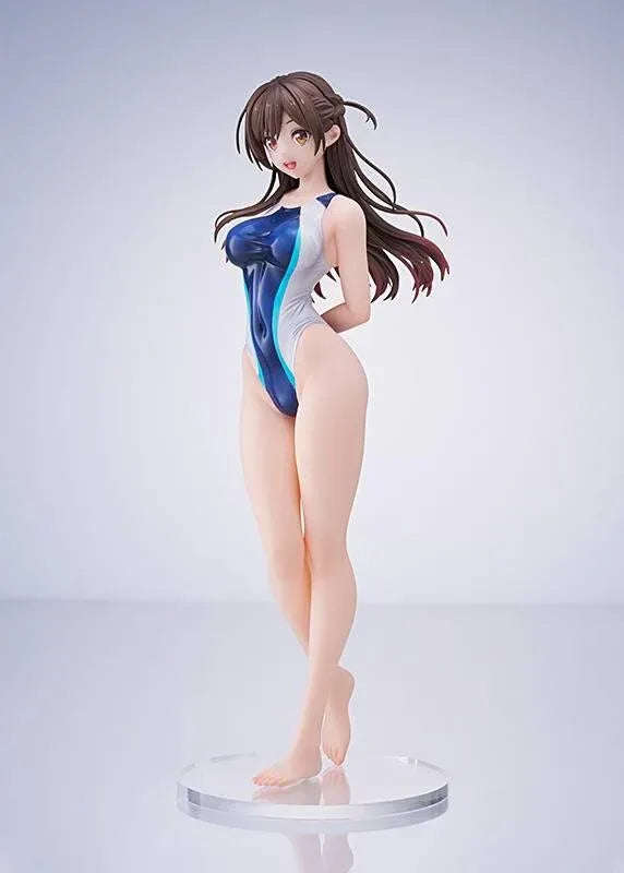 Chizuru Mizuhara Light Blue Line Competition Swimsuit Ver. by Amakuni - Shop at ToyCoin