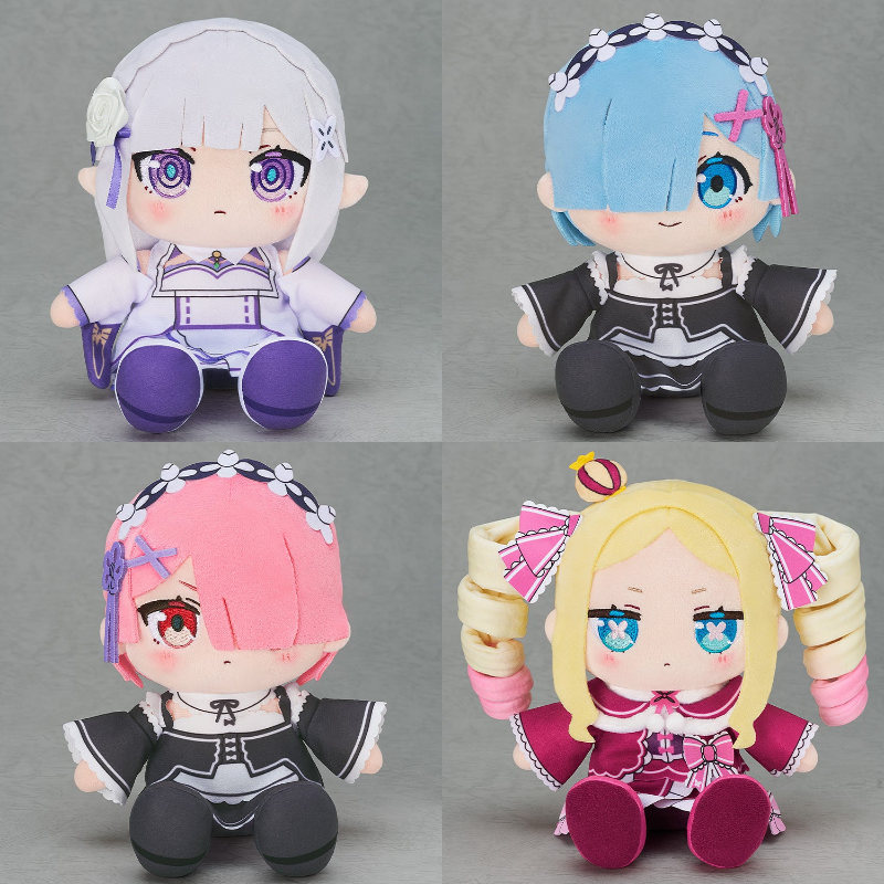 Chocopuni Plushie Emilia/Rem/Ram/Beatrice by  Good Smile Company 4571697184145 ToyCoin