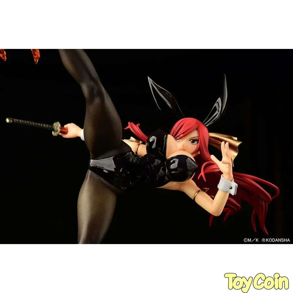 Erza Scarlet High Kick Ver. Black Bunny by Orca Toys - Shop at ToyCoin