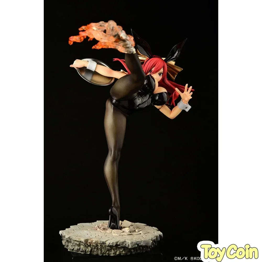 Erza Scarlet High Kick Ver. Black Bunny by Orca Toys - Shop at ToyCoin