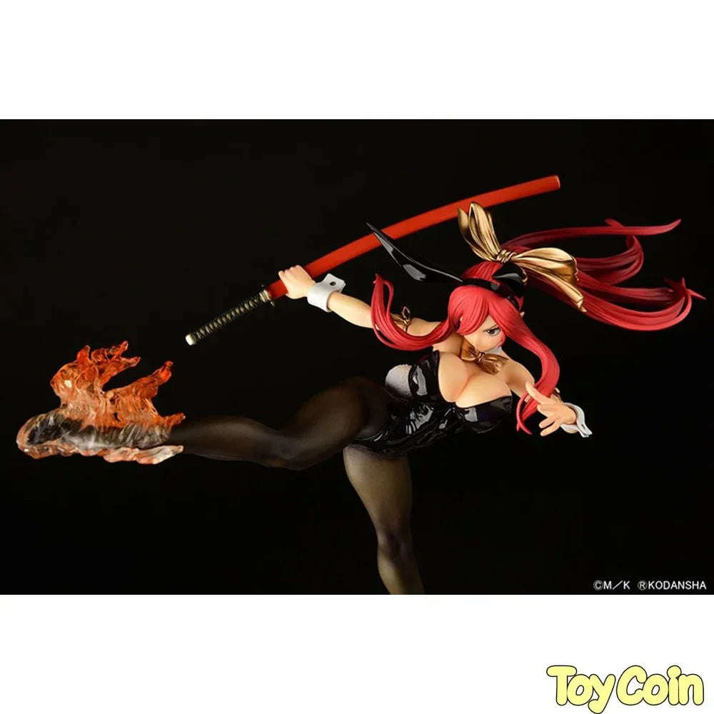 Erza Scarlet High Kick Ver. Black Bunny by Orca Toys - Shop at ToyCoin