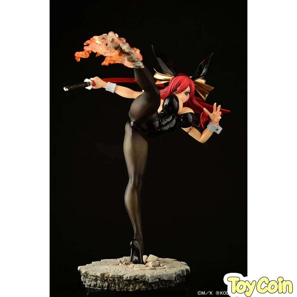 Erza Scarlet High Kick Ver. Black Bunny by Orca Toys - Shop at ToyCoin