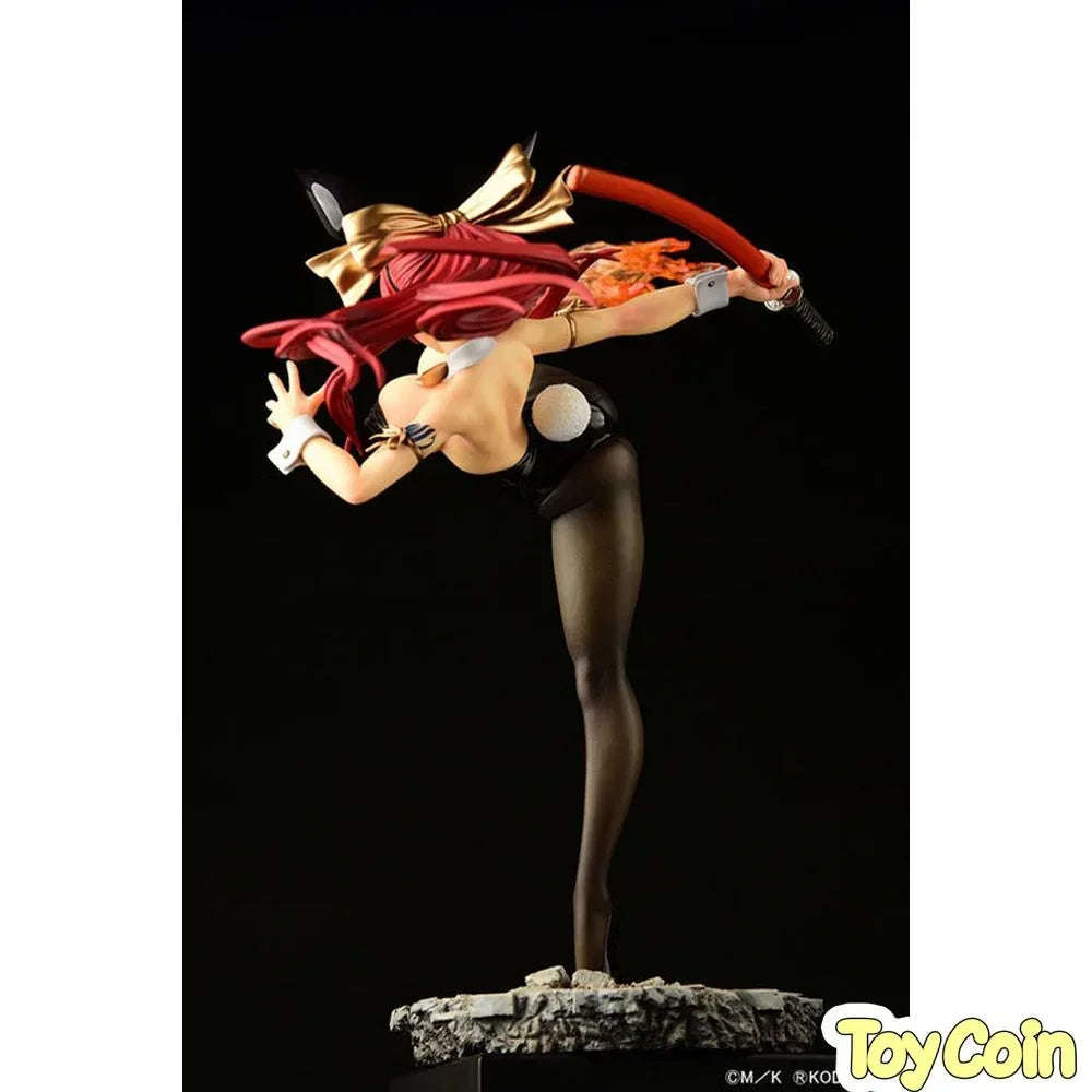 Erza Scarlet High Kick Ver. Black Bunny by Orca Toys - Shop at ToyCoin