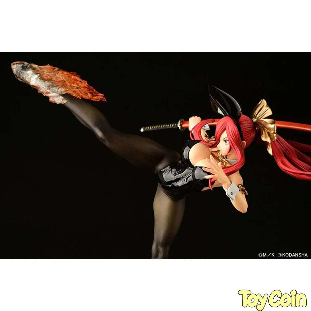 Erza Scarlet High Kick Ver. Black Bunny by Orca Toys - Shop at ToyCoin