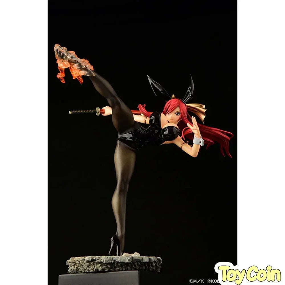 Erza Scarlet High Kick Ver. Black Bunny by Orca Toys - Shop at ToyCoin