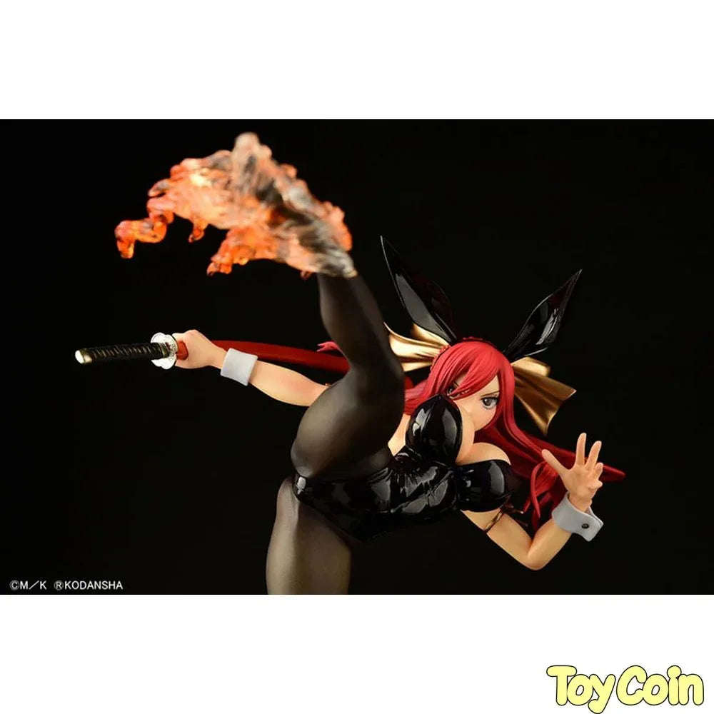 Erza Scarlet High Kick Ver. Black Bunny by Orca Toys - Shop at ToyCoin