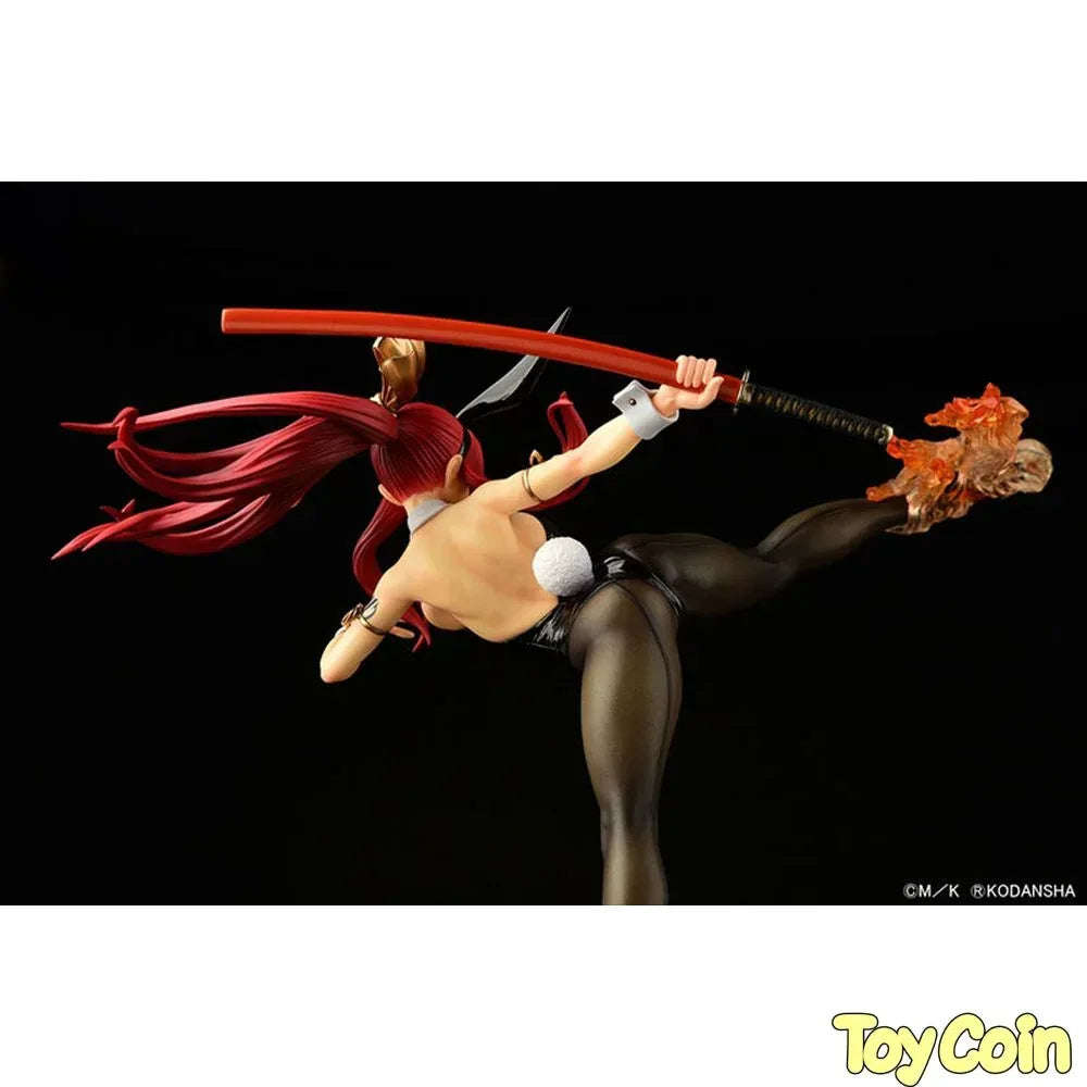 Erza Scarlet High Kick Ver. Black Bunny by Orca Toys - Shop at ToyCoin