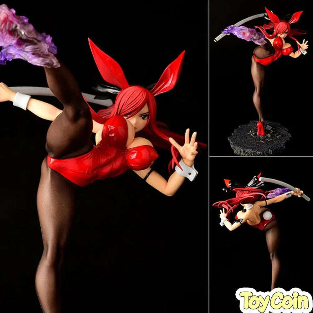 Erza Scarlet High Kick Ver. Crimson Bunny by Orca Toys - Shop at ToyCoin