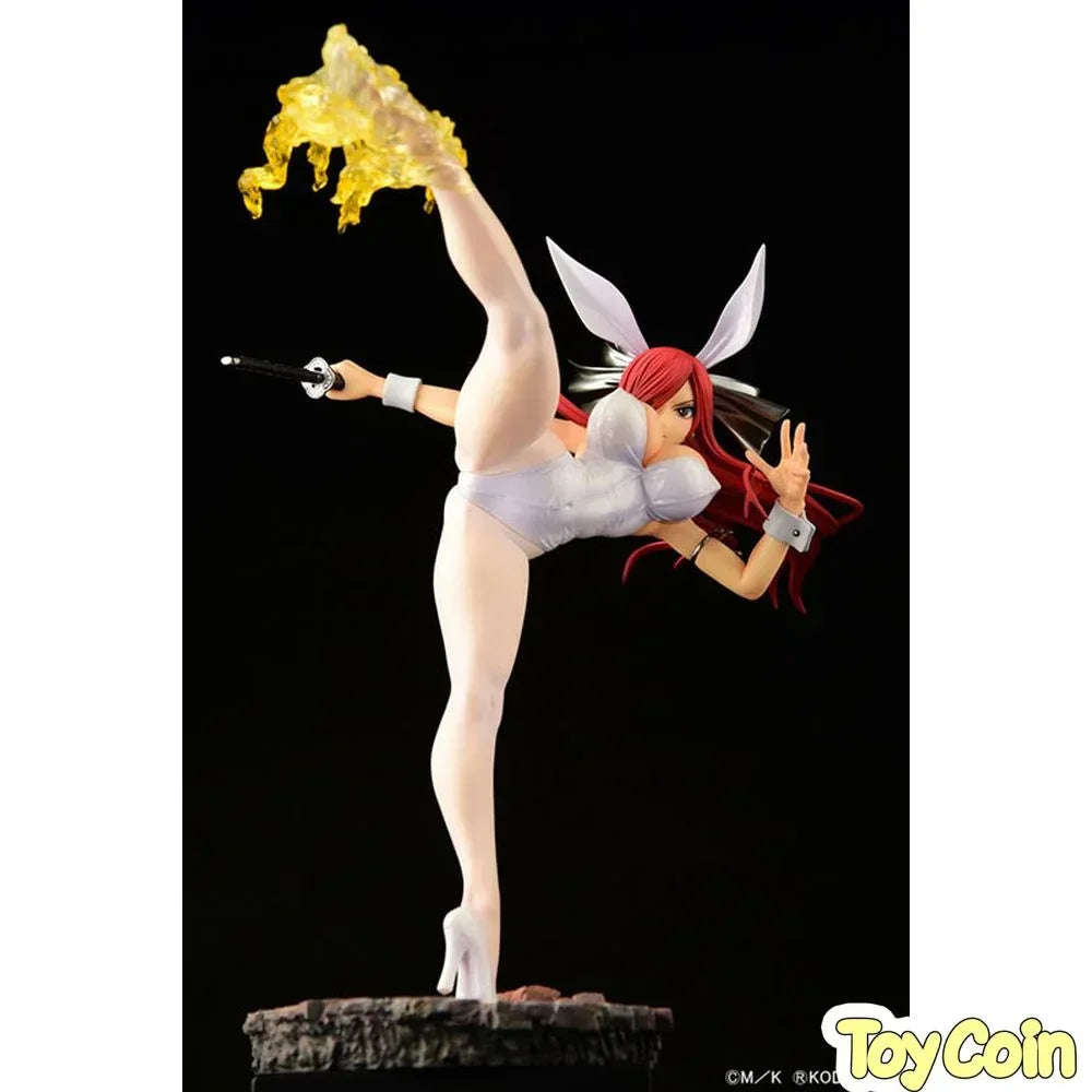 Erza Scarlet High Kick Ver. White Rabbit by Orca Toys - Shop at ToyCoin