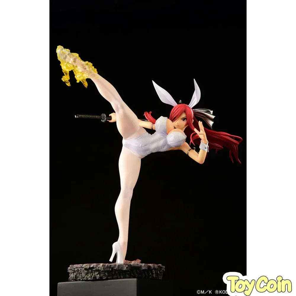 Erza Scarlet High Kick Ver. White Rabbit by Orca Toys - Shop at ToyCoin
