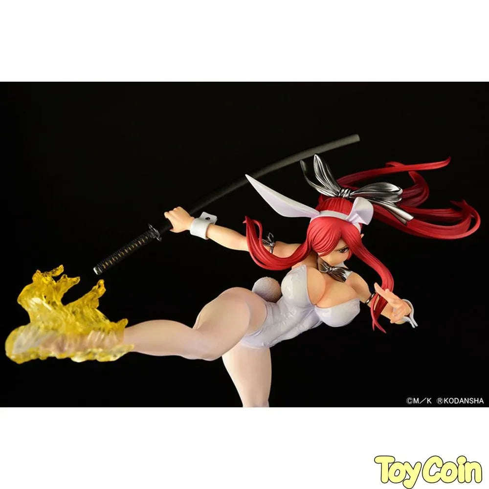 Erza Scarlet High Kick Ver. White Rabbit by Orca Toys - Shop at ToyCoin
