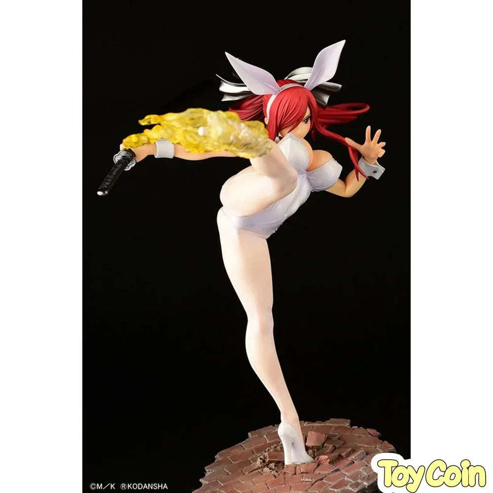Erza Scarlet High Kick Ver. White Rabbit by Orca Toys - Shop at ToyCoin