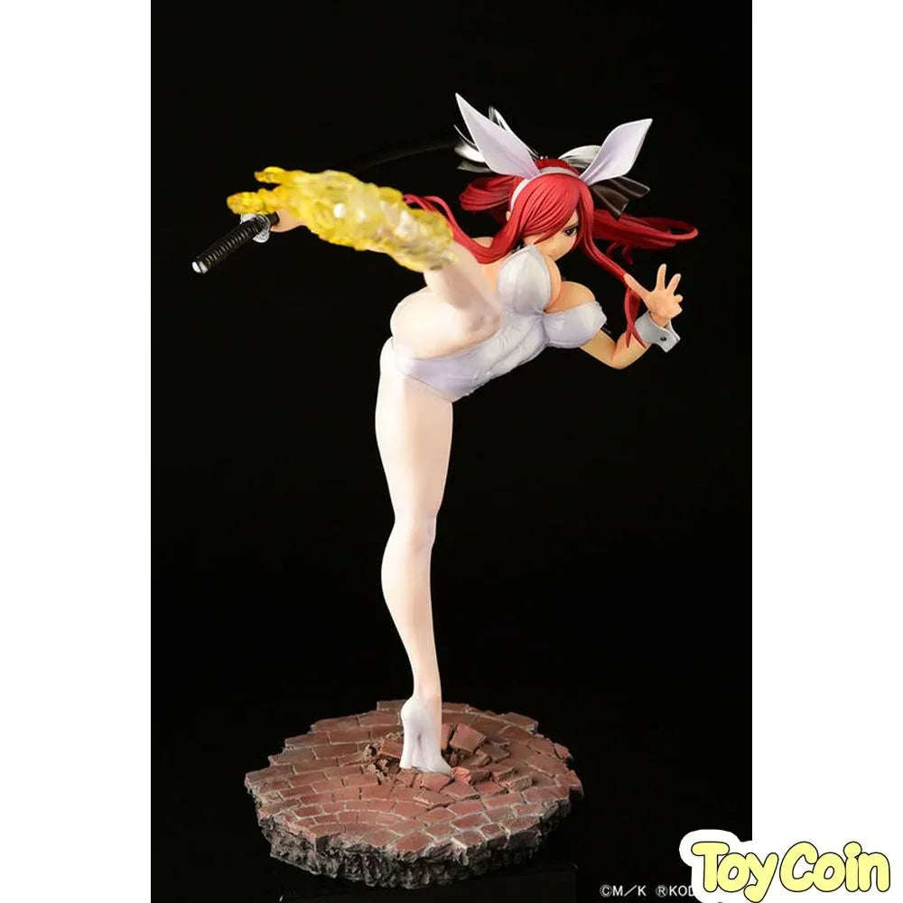 Erza Scarlet High Kick Ver. White Rabbit by Orca Toys - Shop at ToyCoin