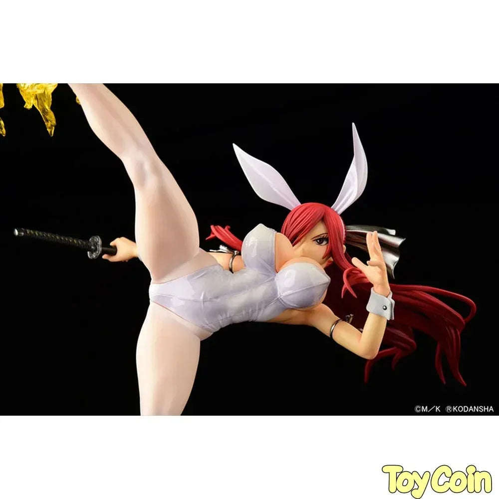 Erza Scarlet High Kick Ver. White Rabbit by Orca Toys - Shop at ToyCoin