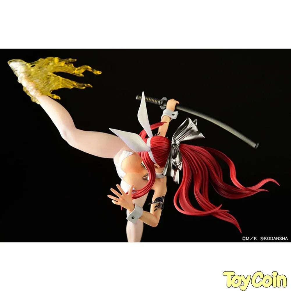 Erza Scarlet High Kick Ver. White Rabbit by Orca Toys - Shop at ToyCoin