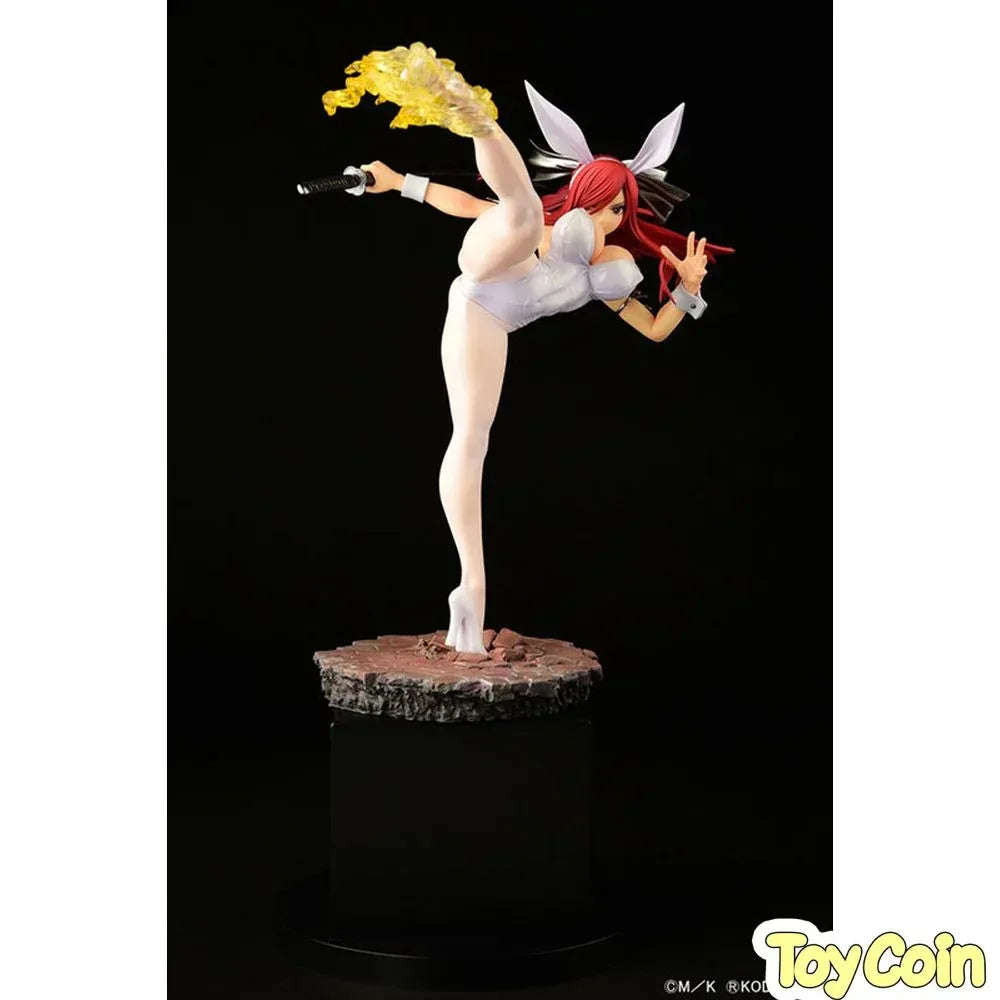 Erza Scarlet High Kick Ver. White Rabbit by Orca Toys - Shop at ToyCoin