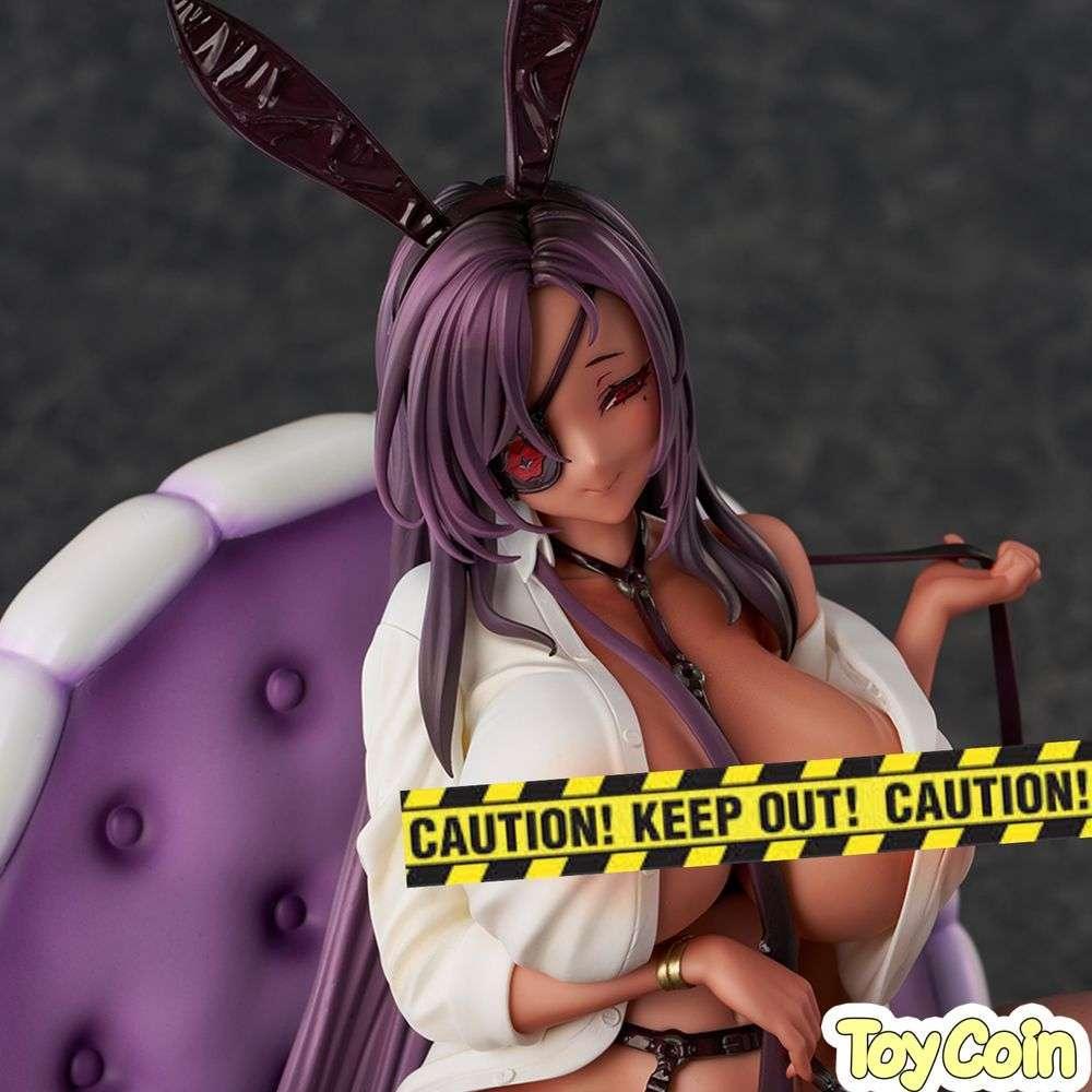 Eyepatch Bunny Illustration by Sue by Eighteen - Shop at ToyCoin