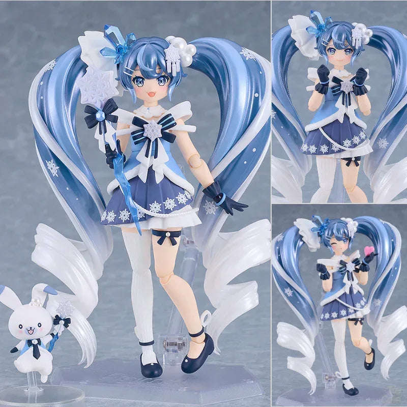 Figma Snow Miku: Crystal Snow Ver. by Good Smile Company - Shop at ToyCoin